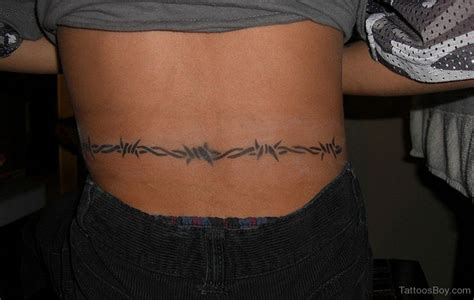 Amazing Barbed Wire Tattoo