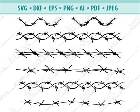 Unleash your Creativity with Stunning Barb Wire SVG Designs - Elevate Your Crafts with Intricate and Versatile Vector Artwork!