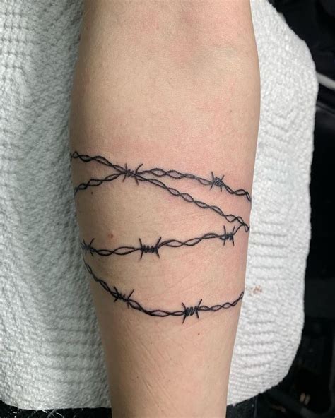 Barb Wire Tattoo Design