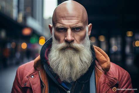 Barbe Homme Chauve