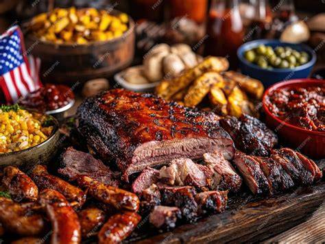 Barbecue Buffet Selection