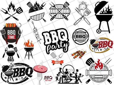 Download Barbeque BBQ Bundle Files Free PSD Mockups