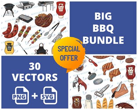 Download Barbeque BBQ Bundle Printable