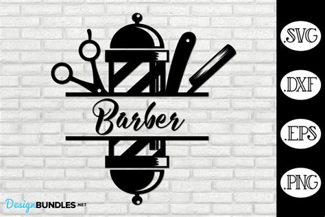 Top-notch Barber SVG Free: Get Your Hands on High-Quality Graphics for Your Business Needs Now!