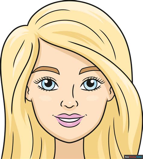 Barbie Face Template