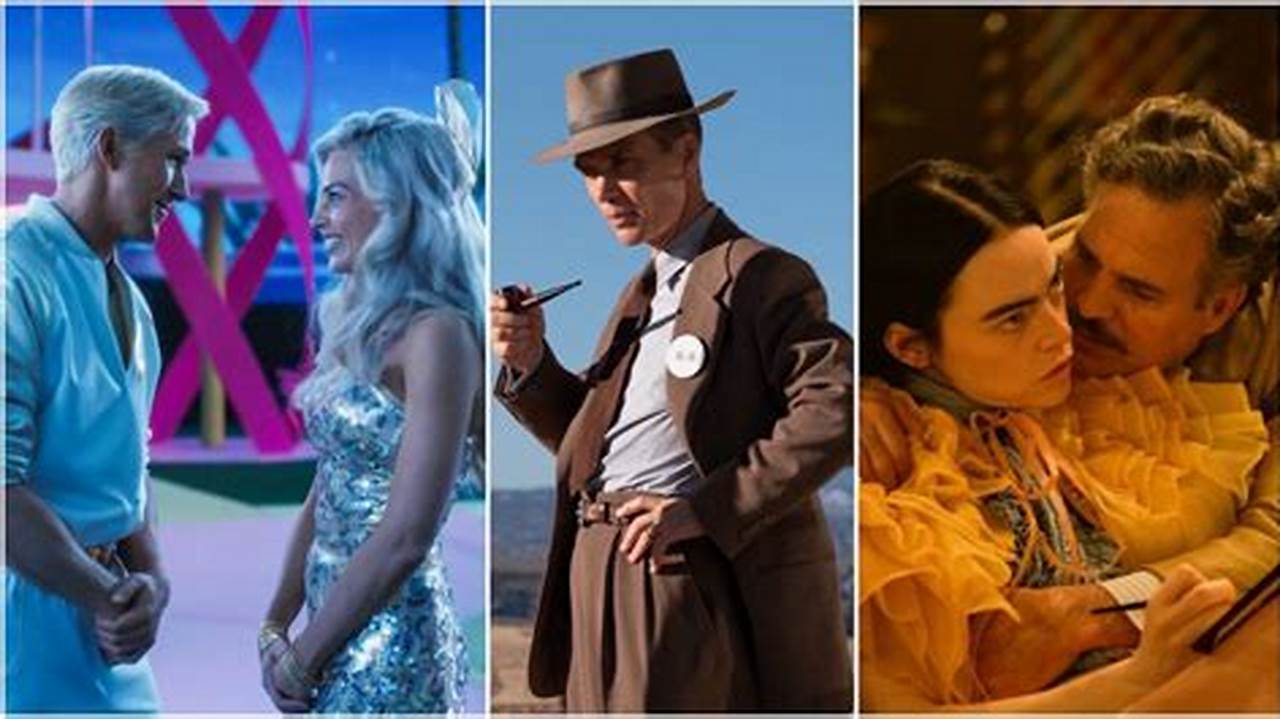 Barbie, Oppenheimer, And Poor Things, Three Films That Dominated The Nomination Field, Are All Up For Best Picture At The 2024 Academy Awards., 2024