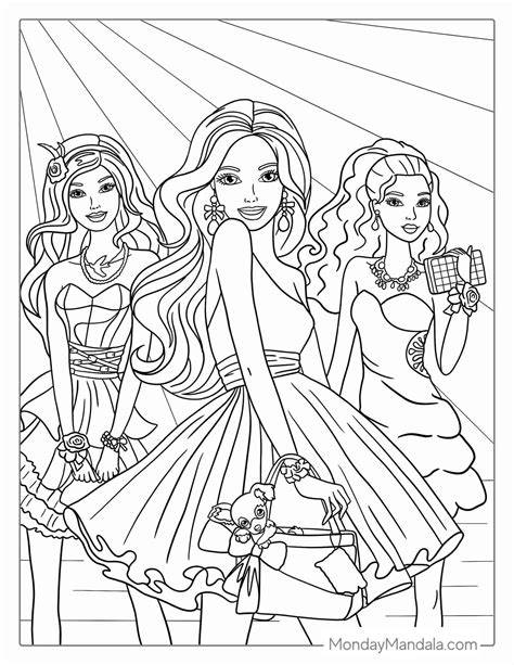 Barbie Coloring Book Pages
