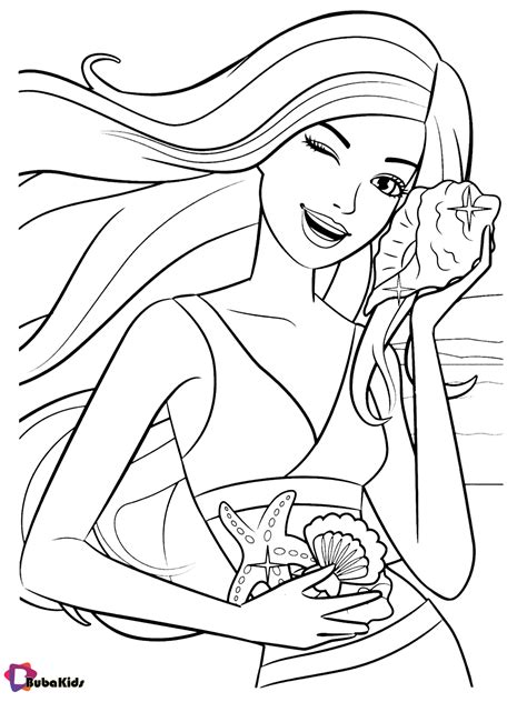 Barbie Coloring Sheet Printable