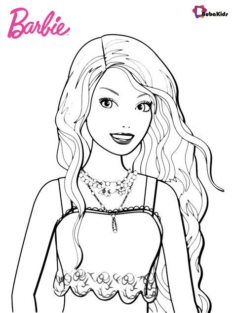 Barbie Coloring Sheets For Kids