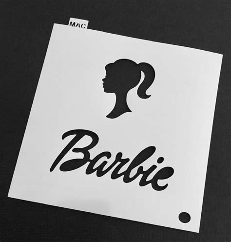 Barbie Stencil Printable