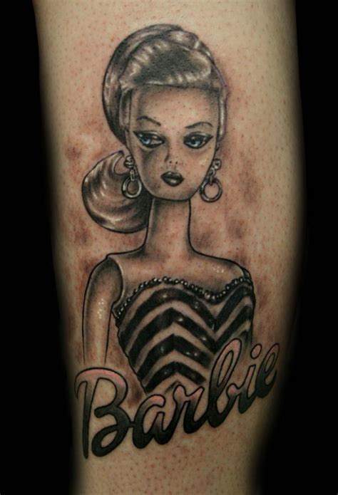 Pin by Lacey Ellis on My tattoos 💋 Barbie tattoo