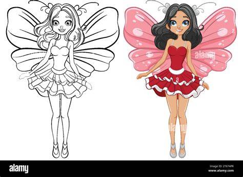Barbie With Wings Coloring Pages
