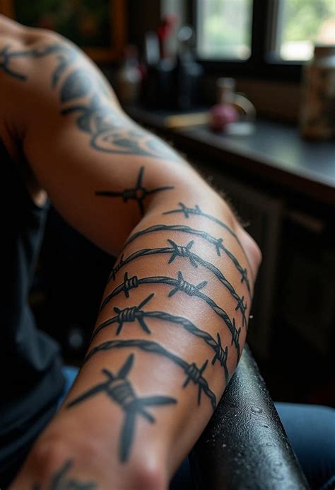 Barbwire Tattoo Designs
