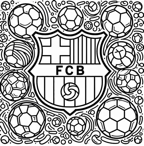 Barcelona Coloring Pages