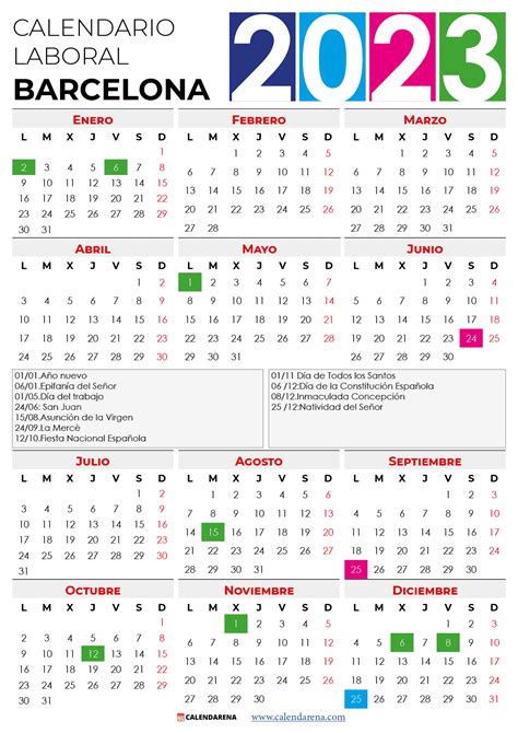 Barcelona Events Calendar