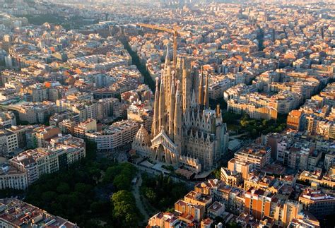Barcelona Rooftop View