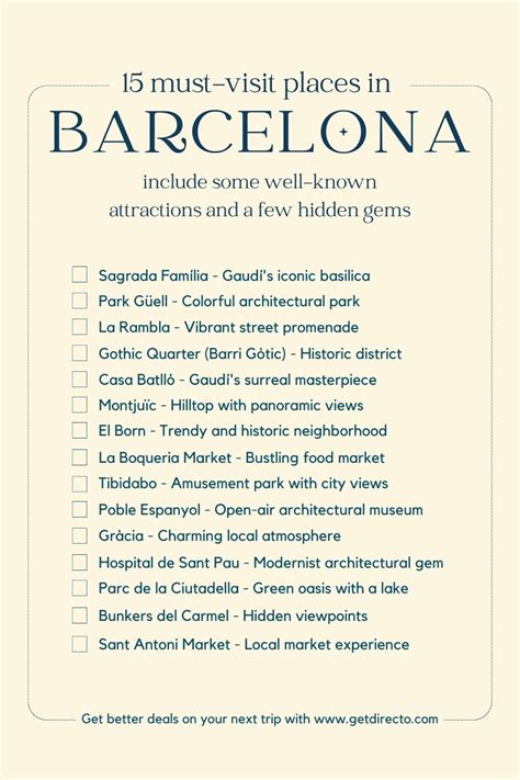 Barcelona exploration