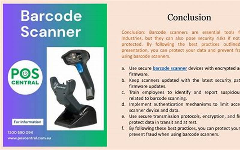 Barcode Scanner Conclusion