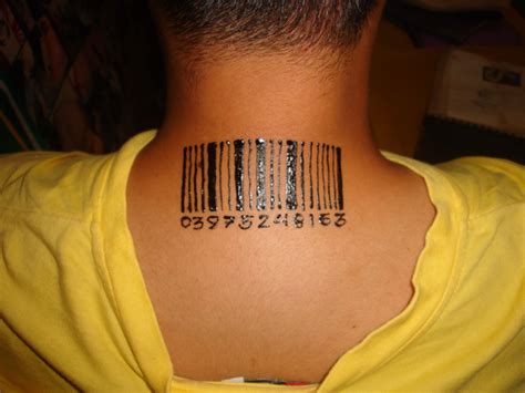 Barcode Tattoos Designs, Ideas and Meaning Tattoos For You