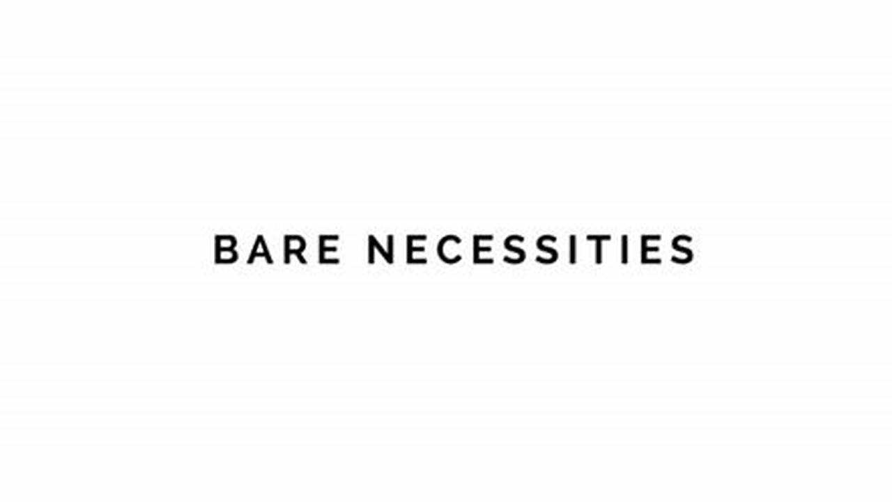 Bare Necessities Coupon Code 2024