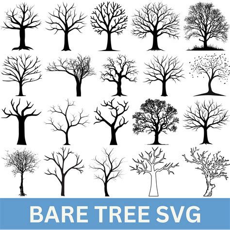 Dazzlingly Beautiful Bare Tree Svg Designs to Elevate Your Artistic Creations