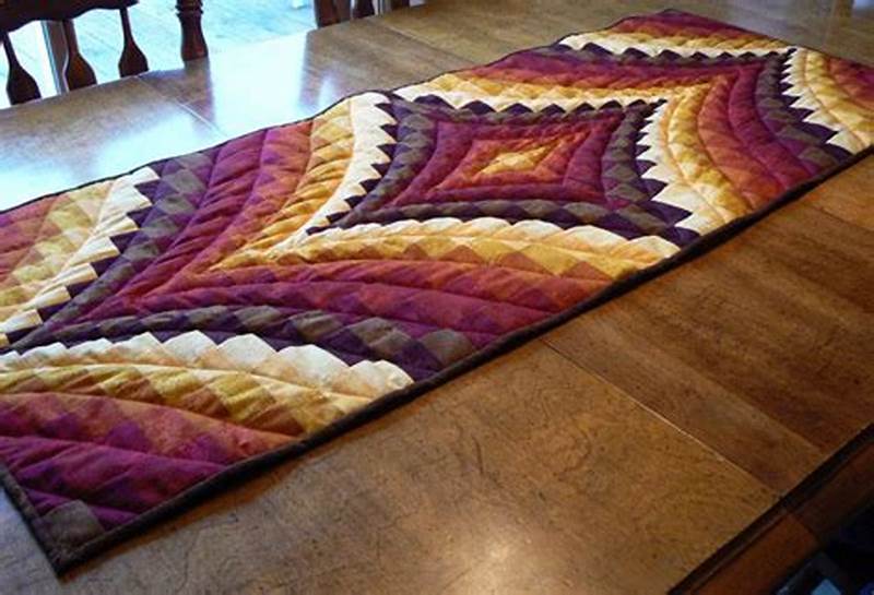 Bargello Table Runner Free Pattern