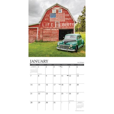 Barn Calendar 2024