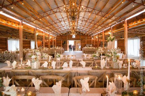 Experience Unforgettable Romance and Rustic Charm: Discover the Best Barn Wedding Places in Florida Today!