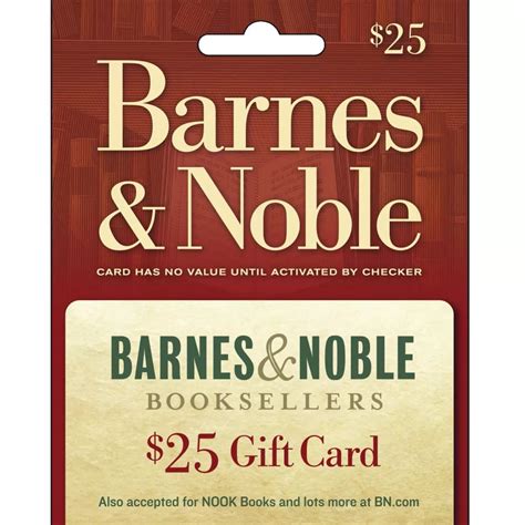 Barnes And Noble Printable Gift Certificate