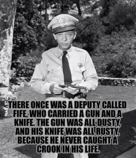 Barney Fife Quotes