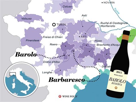 Barolo Italy map