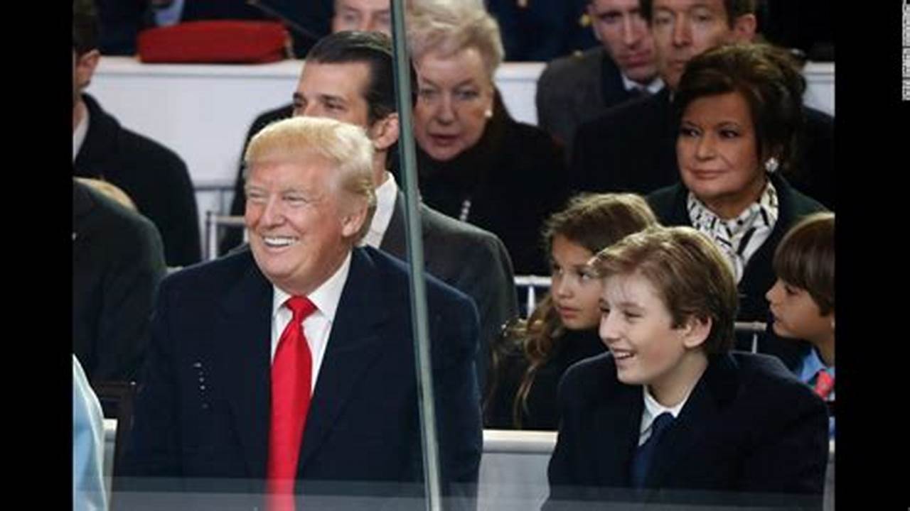 Baron Trump Images 2024 Inauguration