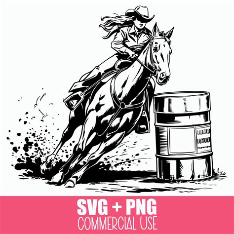 Gallop Into Style: Unlock the Best Barrel Racing SVG Designs!