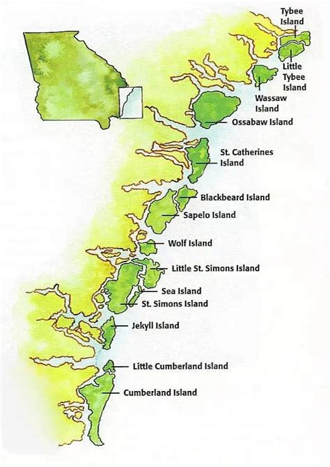 The Lost Barrier Islands of Life Traces of the Coast