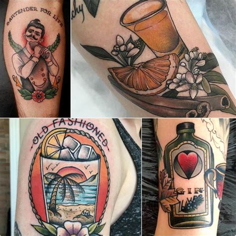 17 Best images about Tattoos for Bartenders on Pinterest