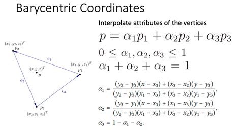 Barycentric Coordinates Calculator
