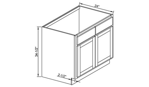 Kitchen Base Size Chart Builders Surplus