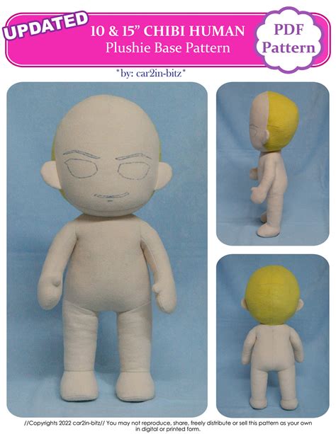 Base Chibi Plush Pattern