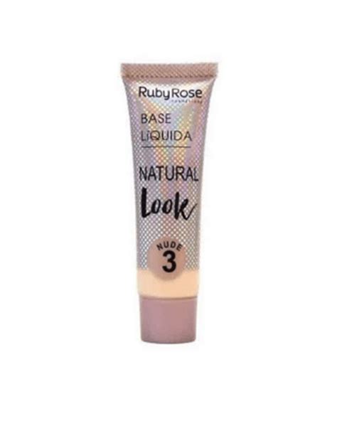 Base Liquida Ruby Rose Soft Matte Nude 3 HB 8050 - Farma 22