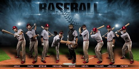 Baseball Banner Background Templates