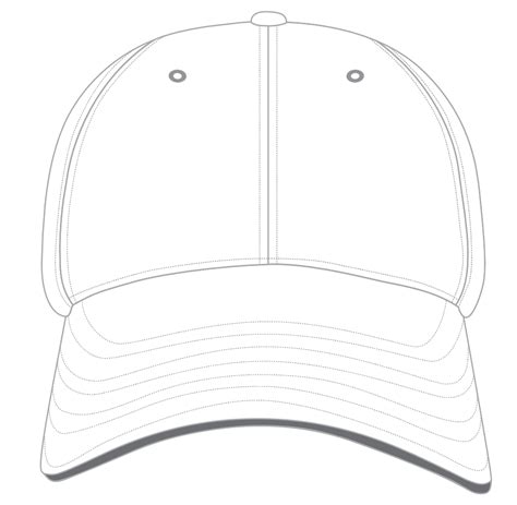 Baseball Hat Template Printable