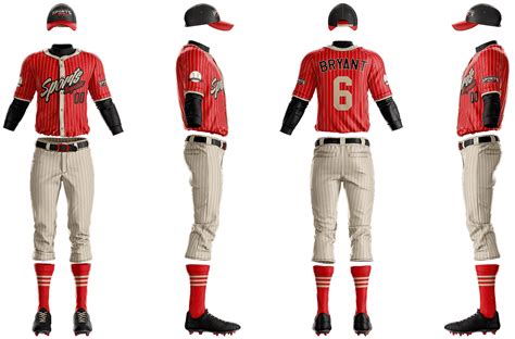 Baseball Uniform Design Template
