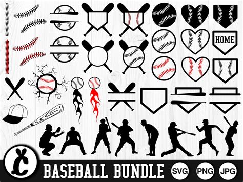 Download Baseball Bundle Commercial Use for Cricut