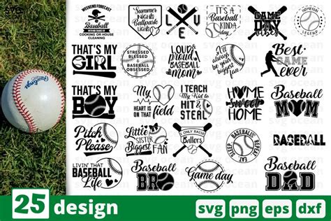 Download Baseball Bundle Cricut SVG