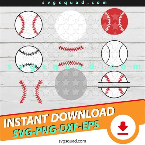 Download Baseball Bundle Cut Files