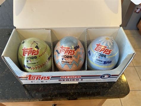 Baseball Card Easter Eggs