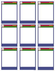 Baseball Card Size Template: A Guide To Creating Your Own Baseball Cards