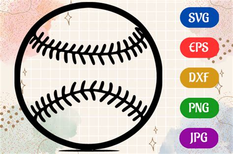 Download Baseball Creativefabrica DXF Files