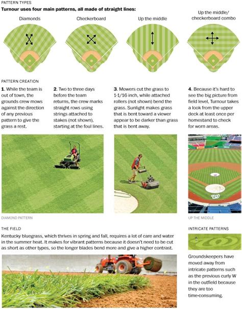 Baseball Field Mowing Patterns