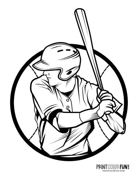 Baseball Free Coloring Pages